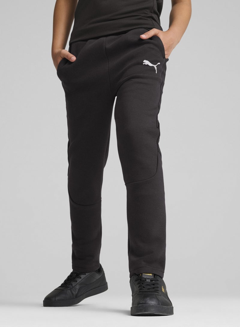 PUMA EVOSTRIPE Kids Boys Black Pants Youth - Image 1